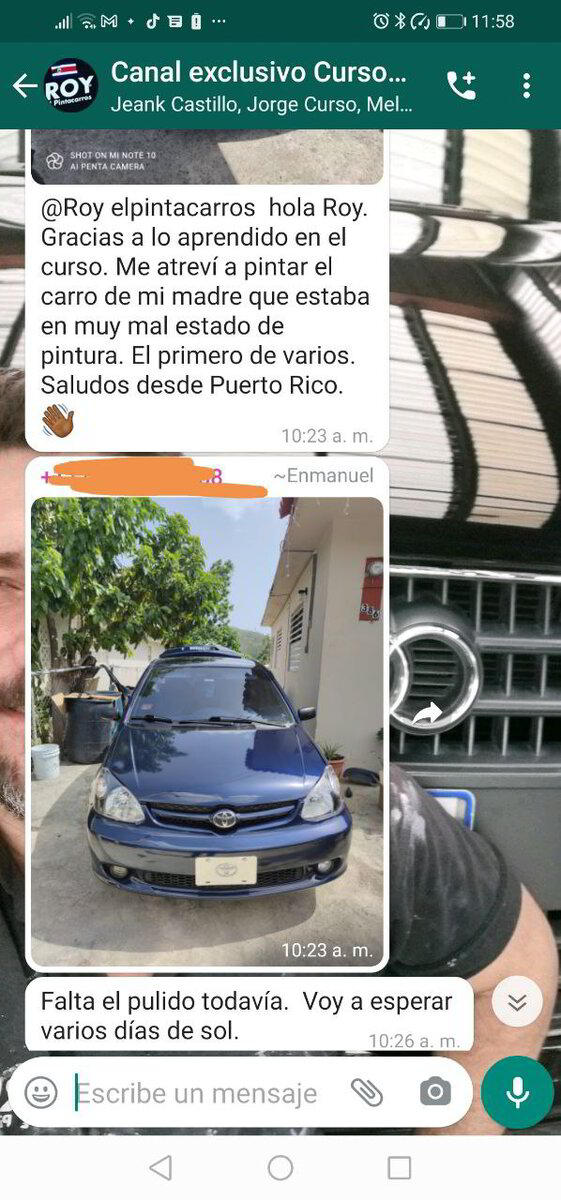 Testimonio de un alumno de Roy