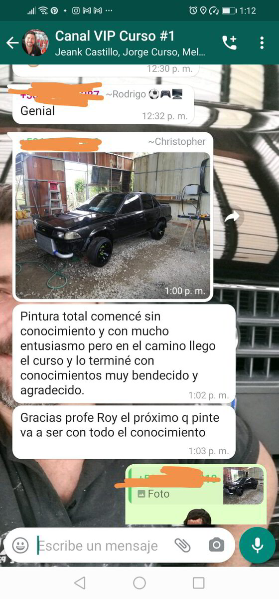 Testimonio de un alumno de Roy