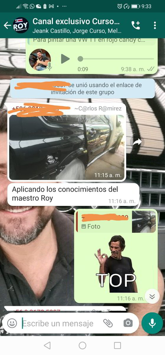 Testimonio de un alumno de Roy