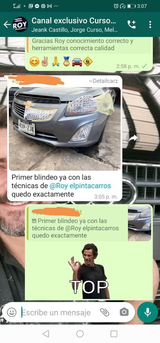 Testimonio de un alumno de Roy