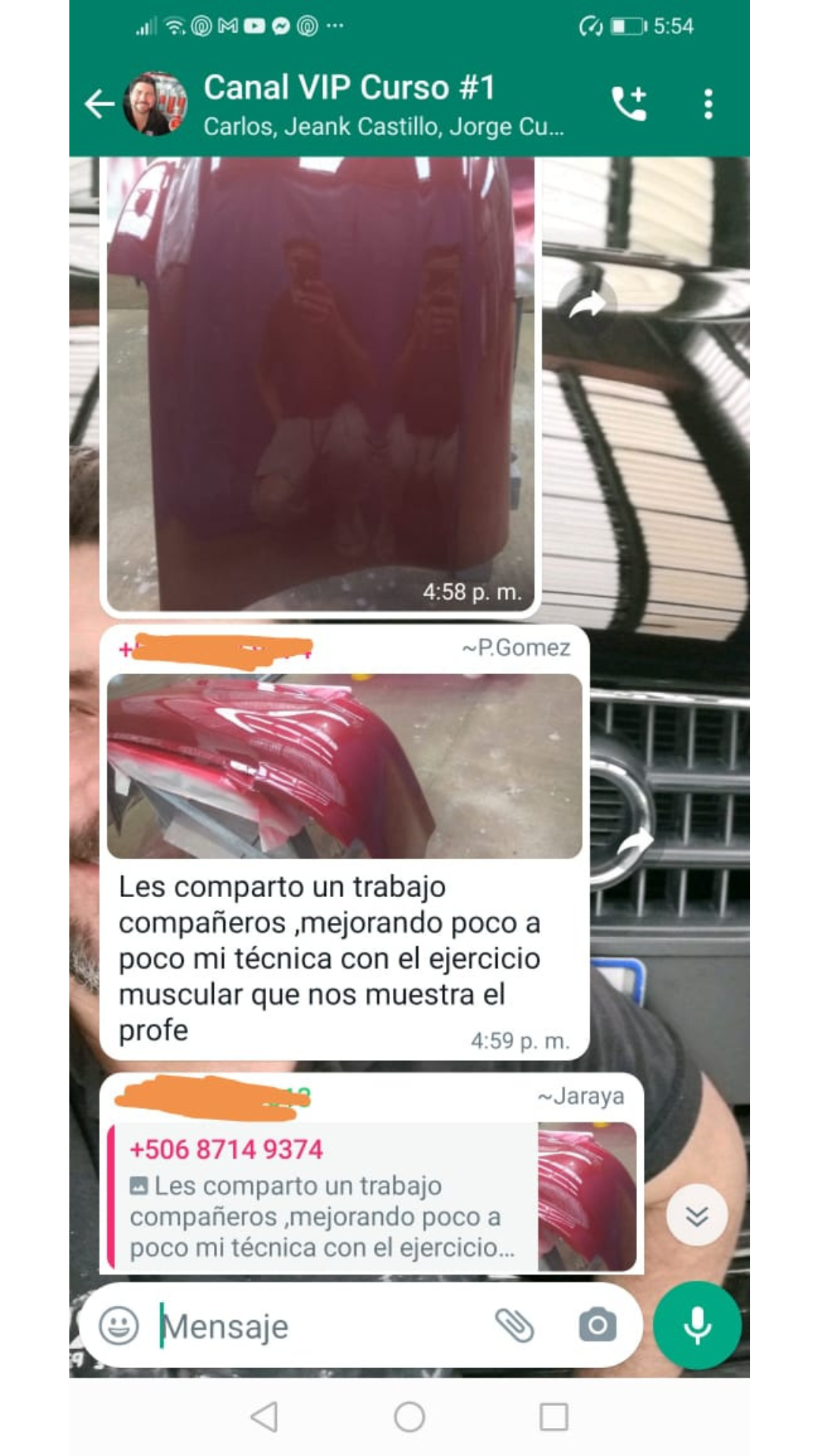 Testimonio de un alumno de Roy