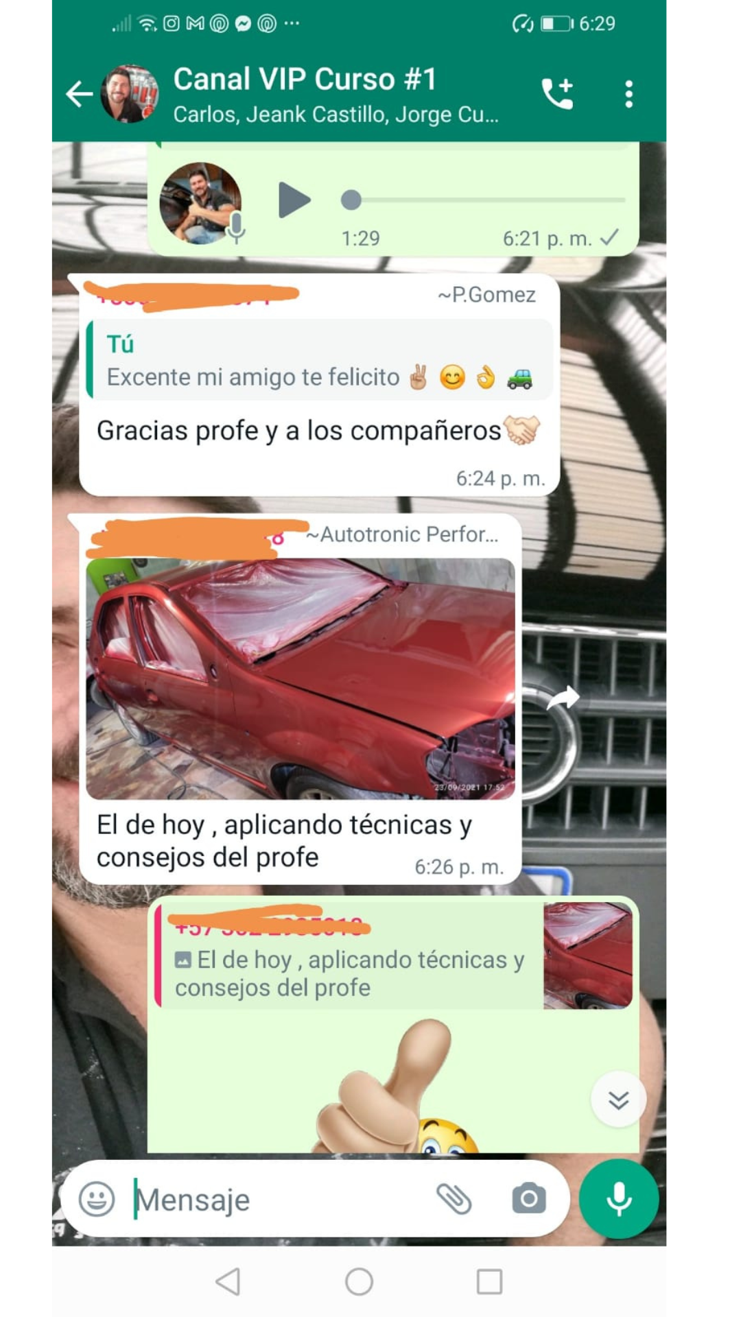 Testimonio de un alumno de Roy