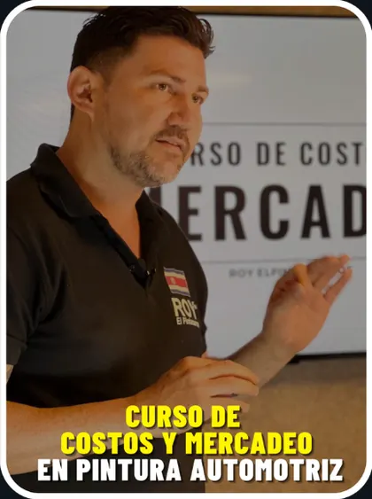 Curso de costos y mercadeo en pintura automotriz