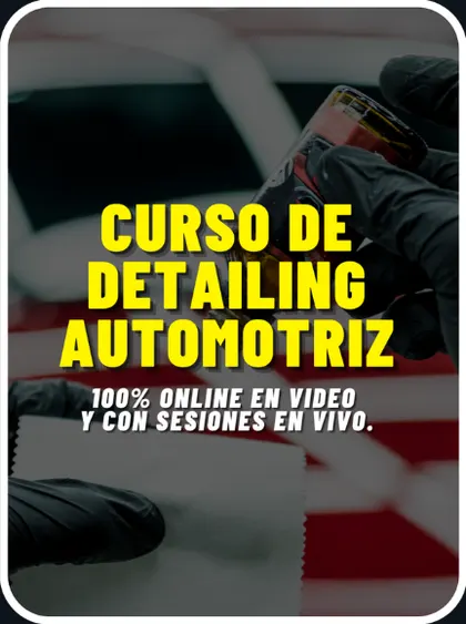 Curso de detailing automotriz