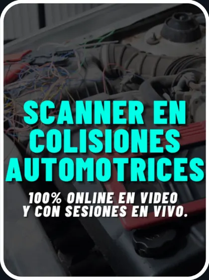 Curso de scanner en colisiones automotrices